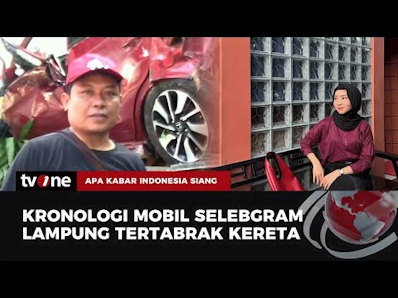 Kronologi Selebgram Lampung Tewas Tertabrak Kereta