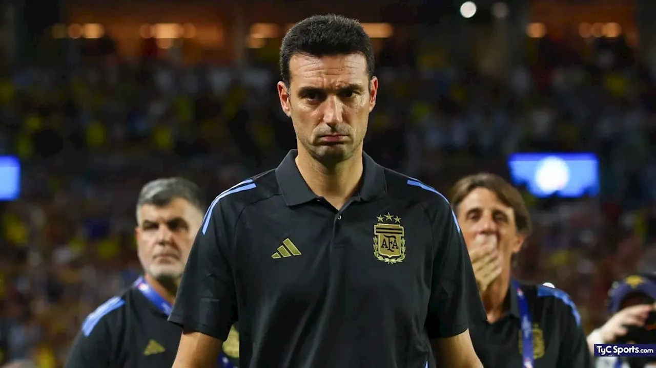 La decisión que debe tomar Scaloni en la Selección Argentina para las Eliminatorias Sudamericanas