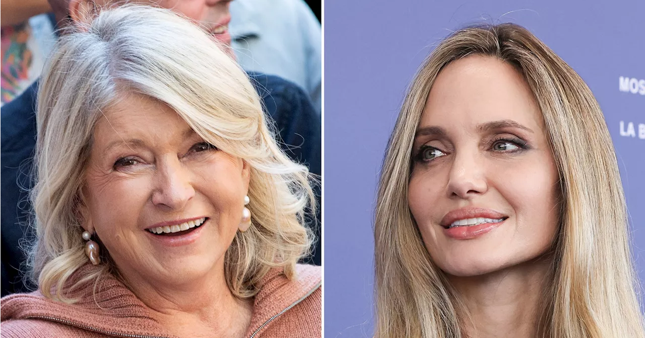 Martha Stewart, Angelina Jolie Sit Together at Telluride Film Festival