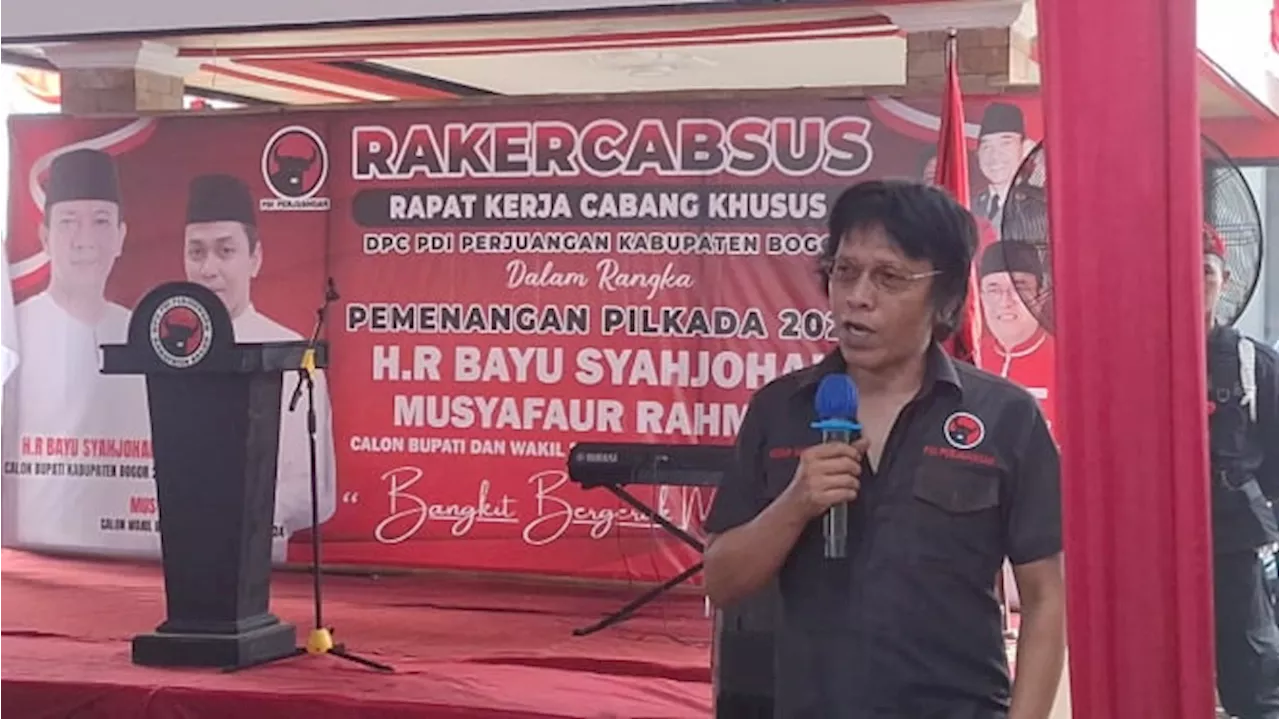 Anggota DPRD PDIP Bakal Kena Sanksi Jika Bayu-Mus Kalah di Pilkada Kabupaten Bogor