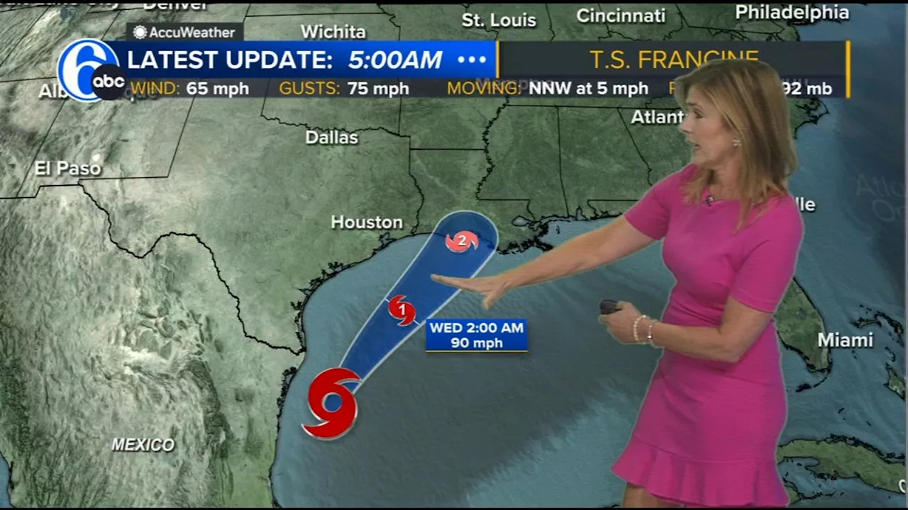 Tropical Storm Francine tracker: Storm forecast to become hurricane as it approaches Gulf Coast