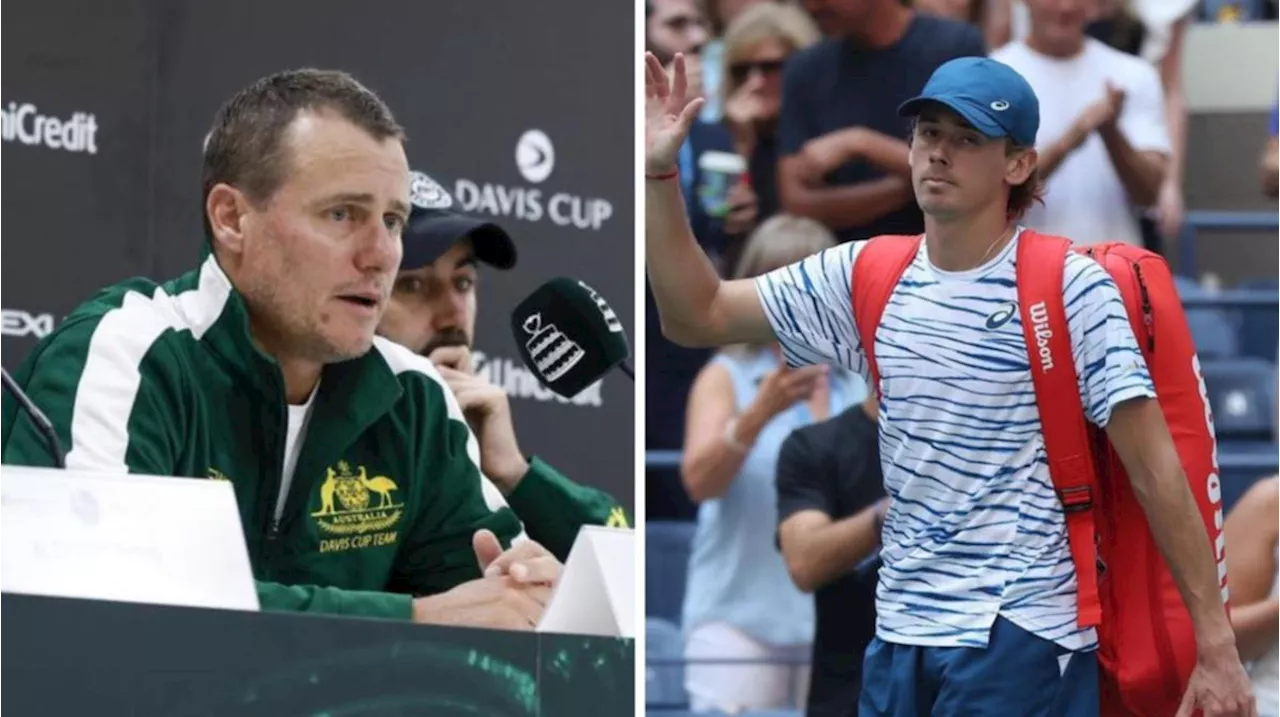 Australia captain Lleyton Hewitt rules Alex de Minaur out of Davis Cup