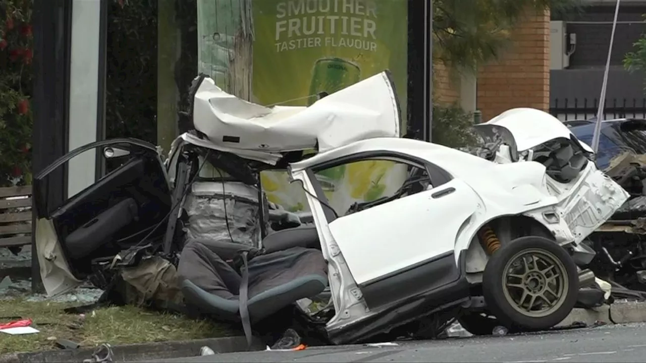 Man charges with street racing after another driver smashes into pole in Western Sydney