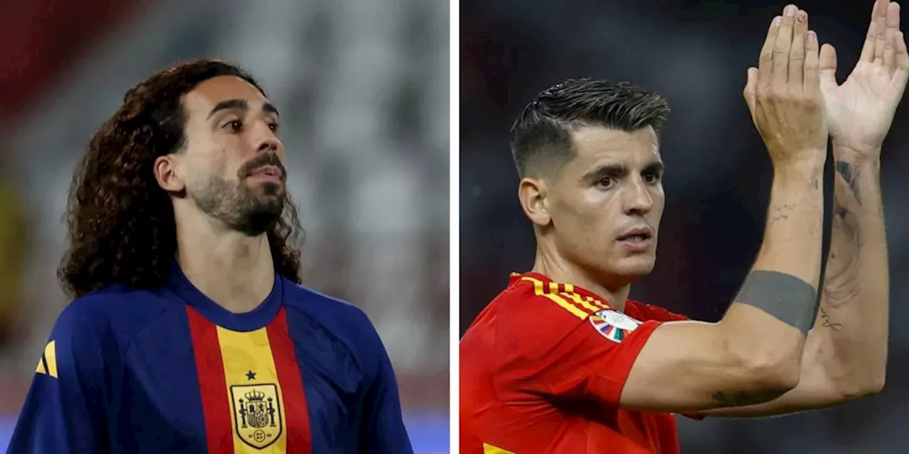 Marc Cucurella se sincera sobre cómo es Álvaro Morata en el vestuario de la Selección: «Era una mezcla rara...