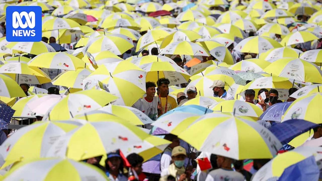 Pope Francis holds mass for hundreds of thousands in Timor-Leste