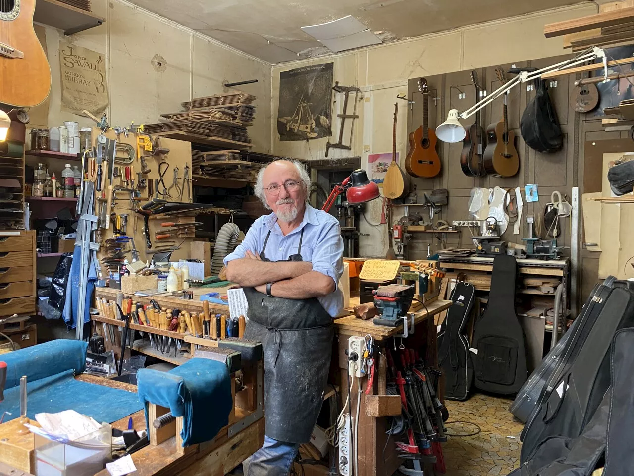 Richard Caro, le luthier de Bordeaux pour qui les Rolling Stones valent autant que d'illustres inconnus