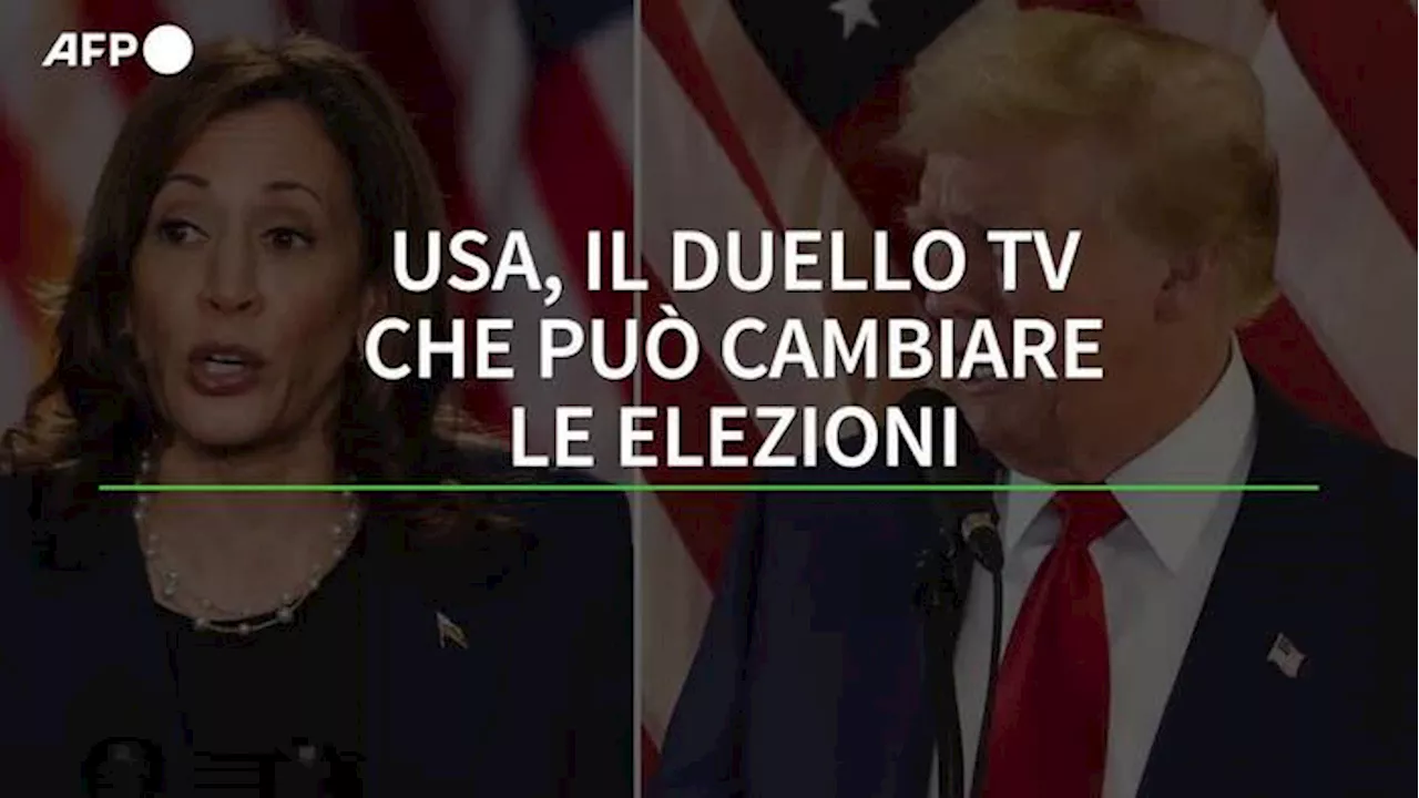 Harris-Trump, il duello tv che puo' cambiare le elezioni