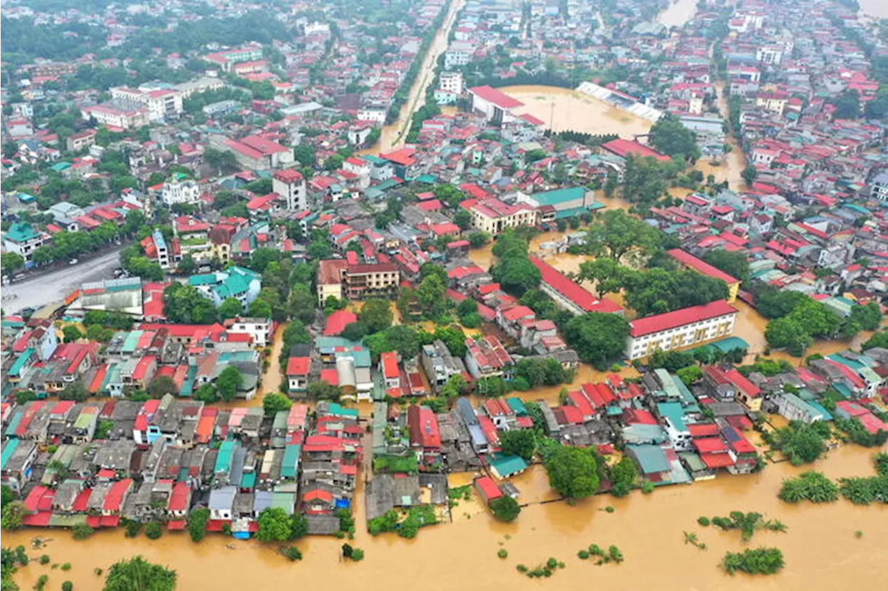 Il tifone Yagi in Vietnam fa 63 morti e 40 dispersi