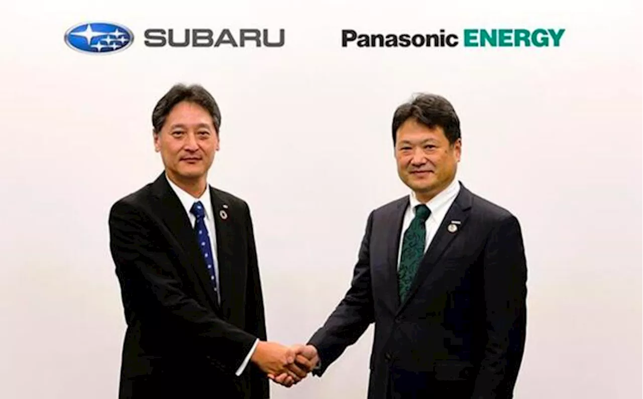 Subaru e Panasonic insieme per fornitura batterie ioni di litio