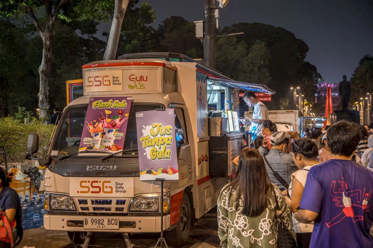 Gulu Jus hadirkan jus sehat lewat 'foodtruck' sapa pegunjung GBK