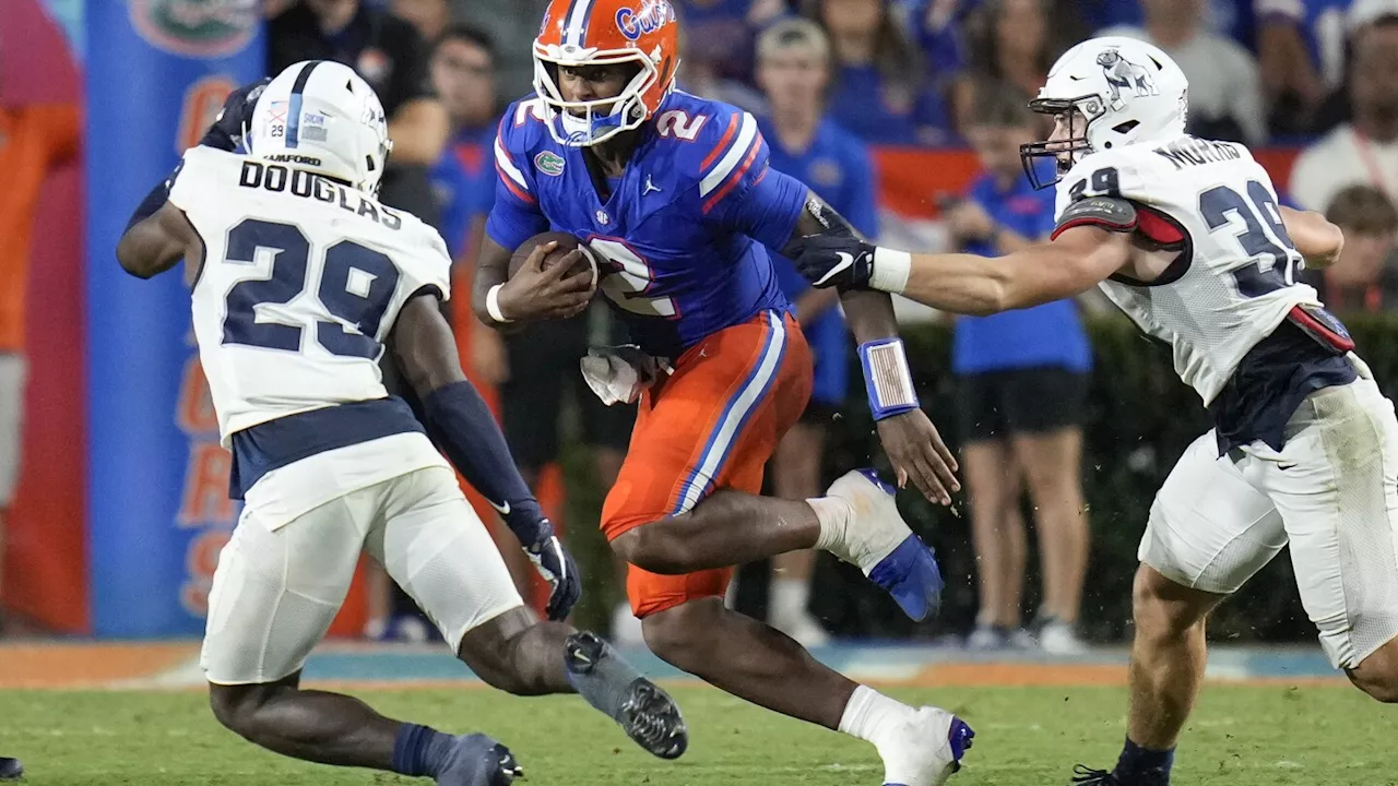 Florida planning to use Mertz and Lagway in tandem QB system moving forward