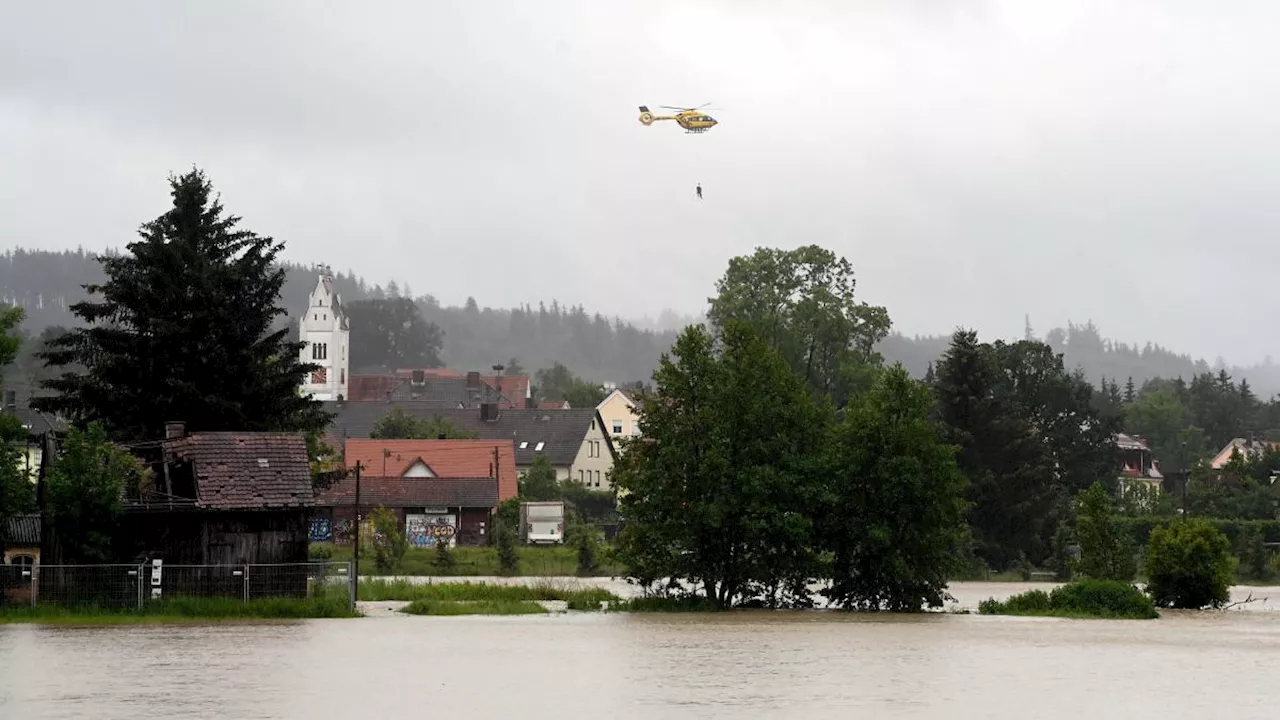 Extrem starke Regenfälle für Bayern vorhergesagt