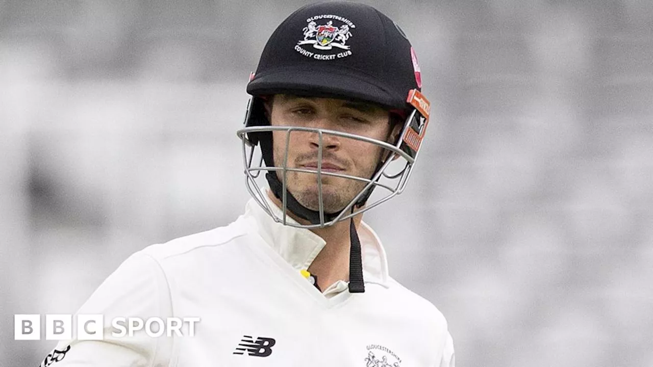 County Championship: Gloucestershire's Ollie Price holds up Middlesex