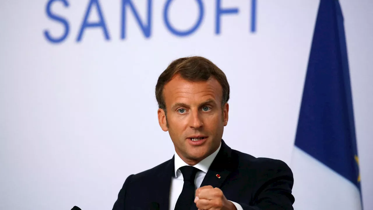 De retour sur le terrain, Emmanuel Macron inaugure l'usine 'futuriste' de Sanofi