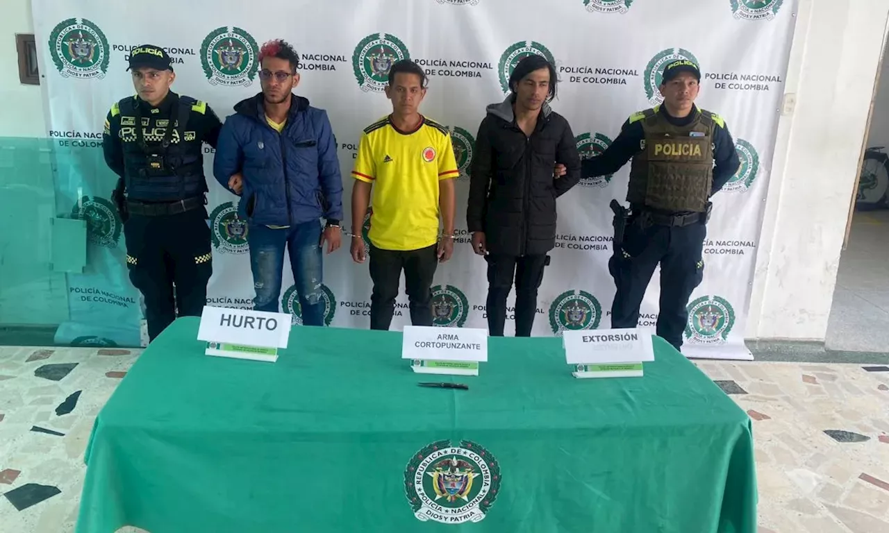 Capturan tres delincuentes del Tren de Aragua en Bogotá: tenían amarrado a bicitaxista