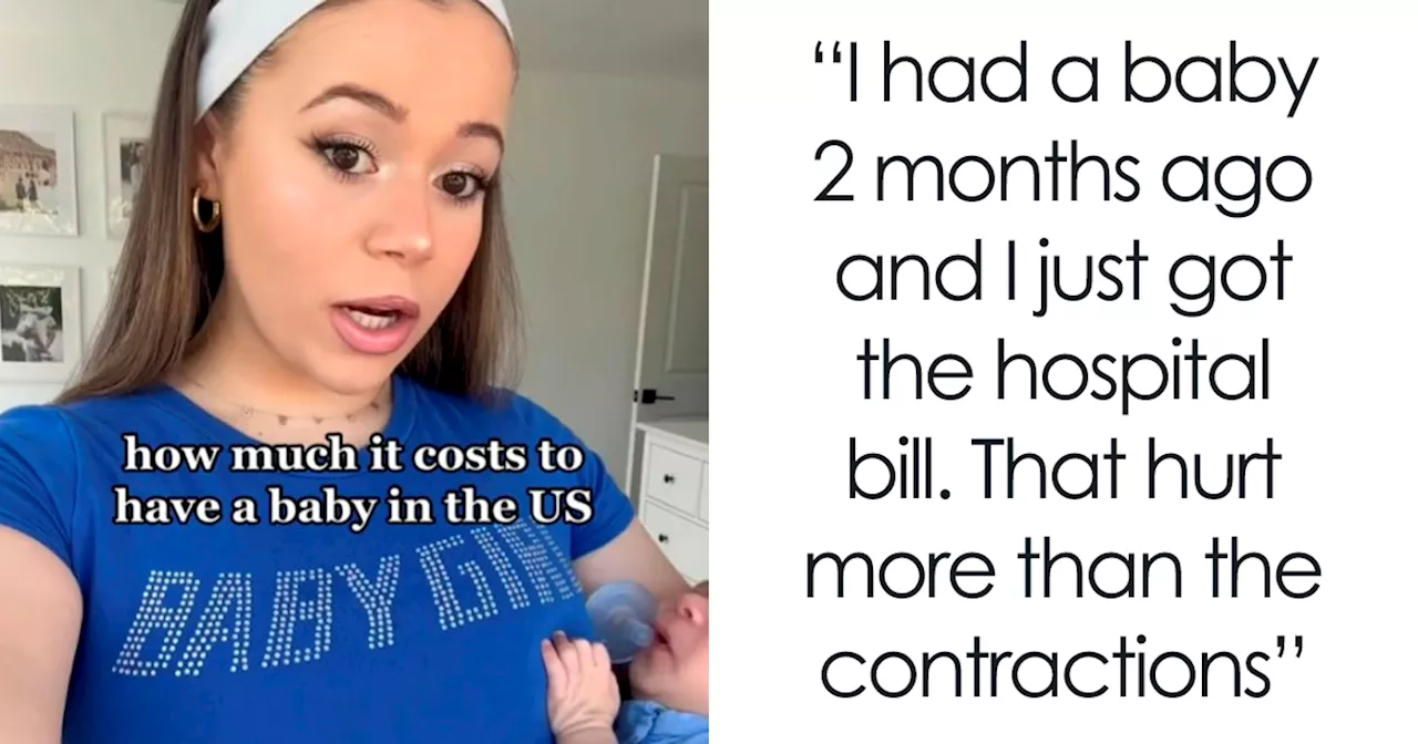 Mom Says A Crazy Hospital Bill After Giving Birth “Hurt More Than The Contractions”, Goes Viral