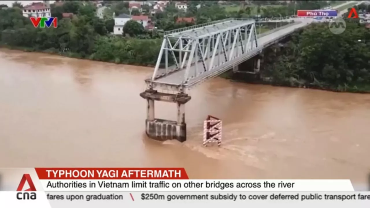 Typhoon Yagi: Rescue operations underway after bridge collapses in northern Vietnam