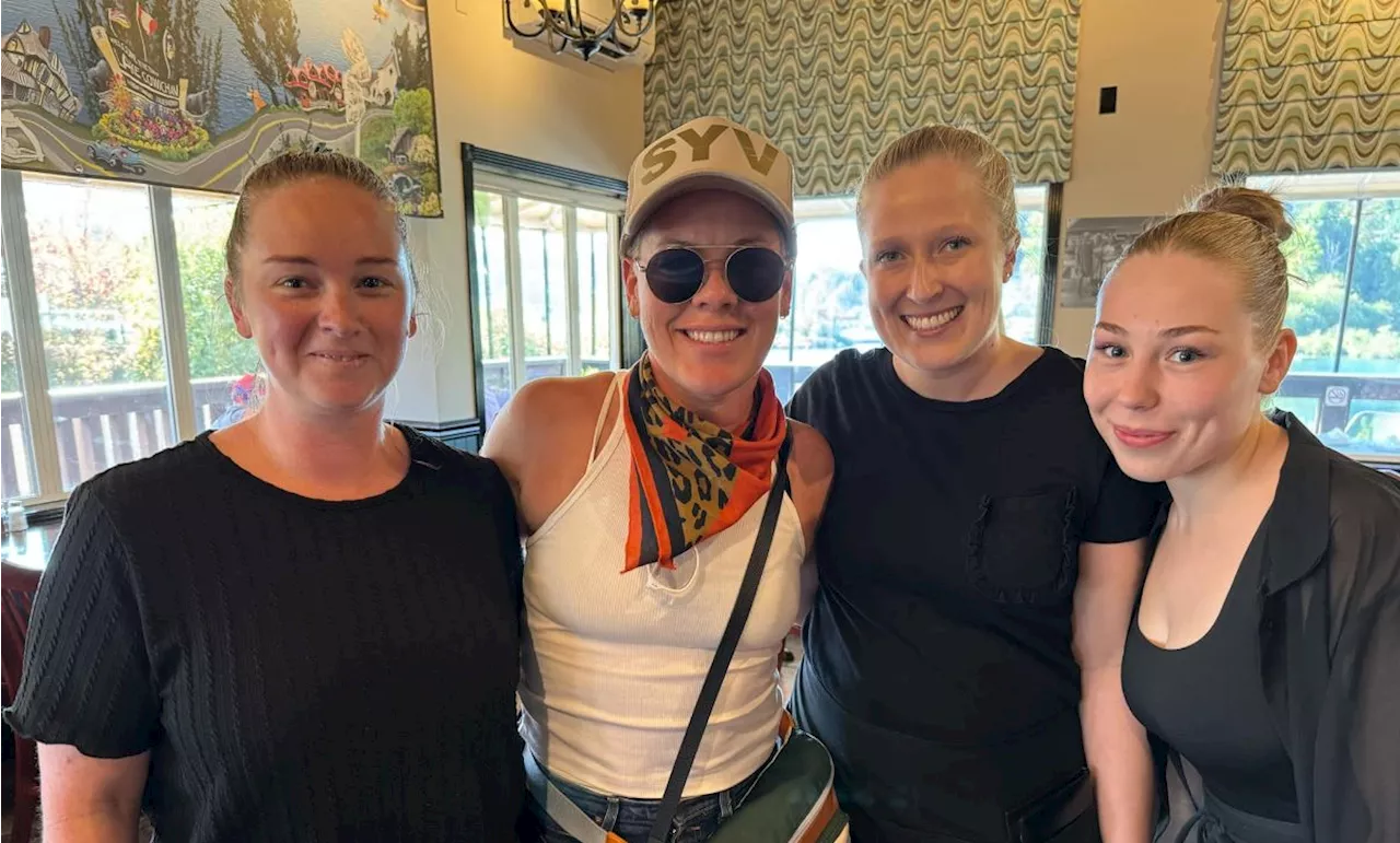 ‘So down to earth’: Pop star Pink grabs a bite at Lake Cowichan restaurant