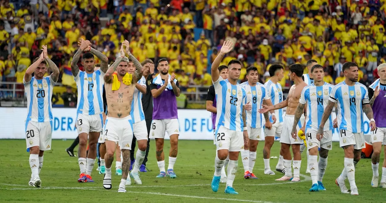 Argentina vs. Colombia por las Eliminatorias Sudamericanas, en las mejores fotos