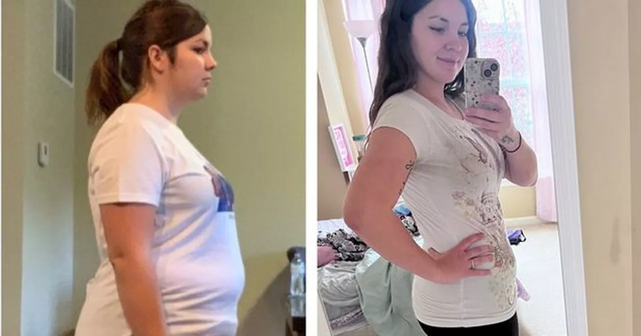 Woman 'loses five stone and slims down four dress sizes' using app