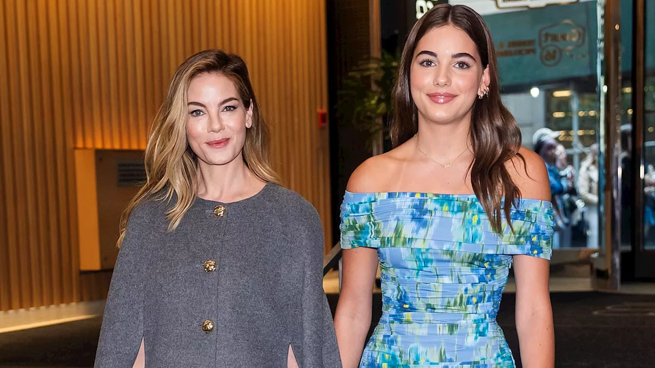 Michelle Monaghan enjoys rare outing with her mini-me daughter Willow during NYFW