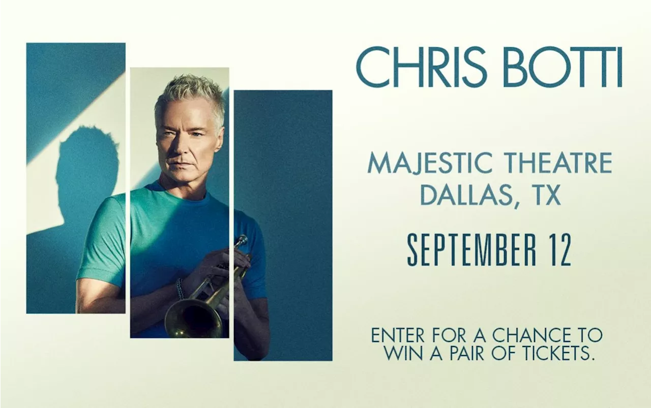 Win 2 tickets to Chris Botti!