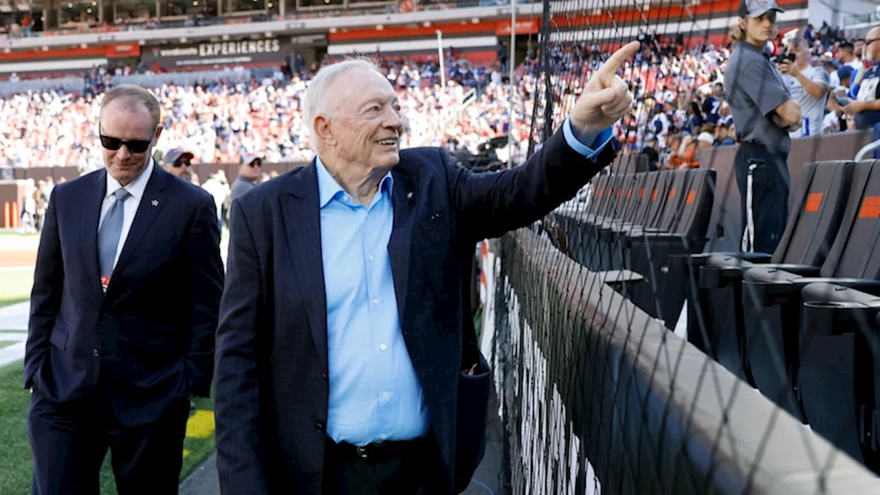 Cowboys' Jerry Jones talks Mike Zimmer, Jake Ferguson injury and more