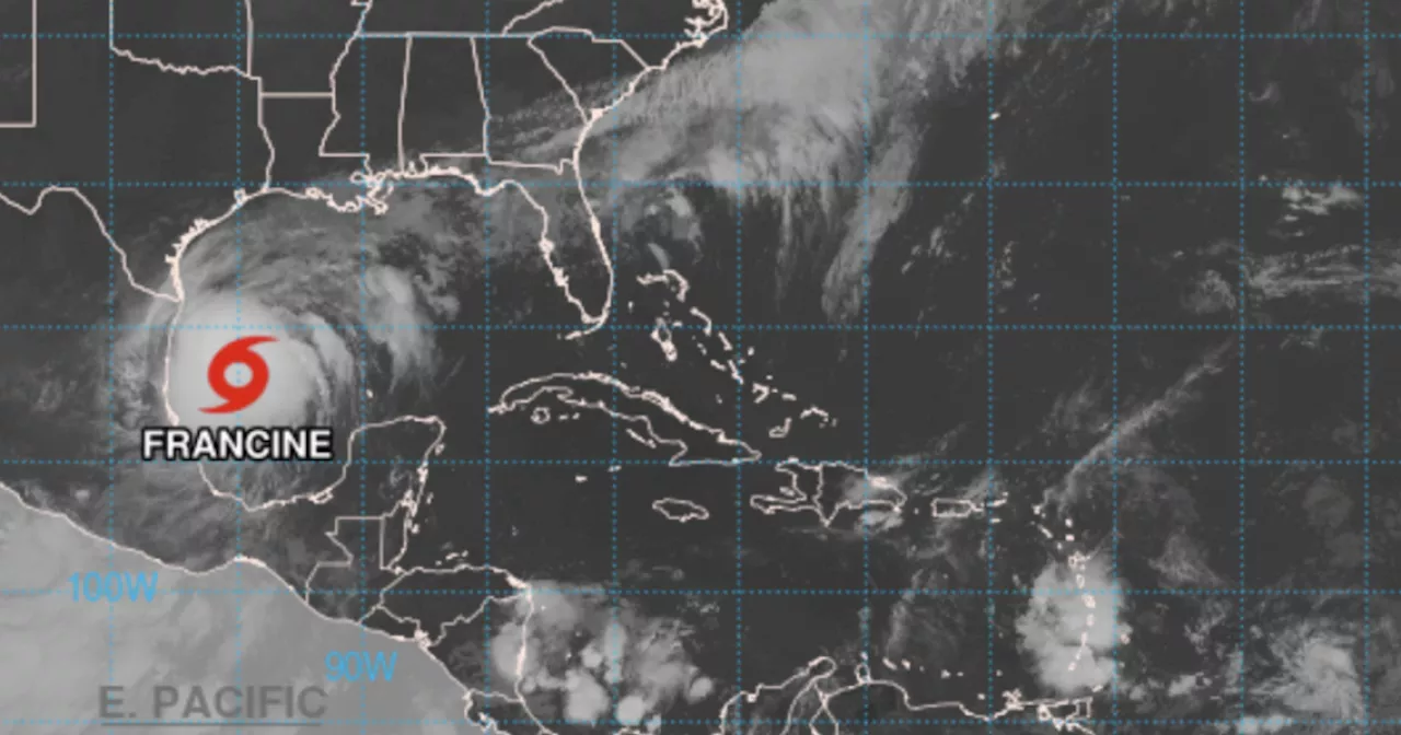 Tropical Storm Francine prompts hurricane warnings for Louisiana coast