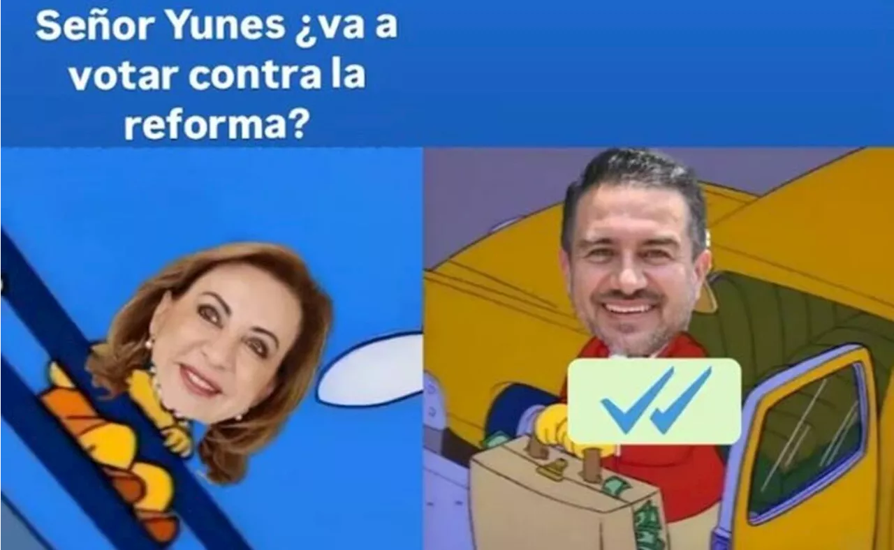 Miguel Ángel Yunes: Los mejores memes que dejó la licencia del senador durante discusión de Reforma Judicial