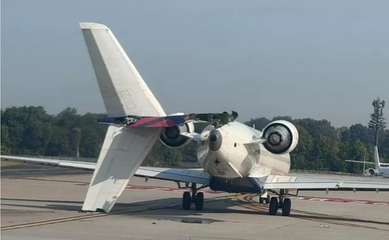 VIDEO: Chocan dos aviones de Delta Air Lines en la pista del aeropuerto de Atlanta