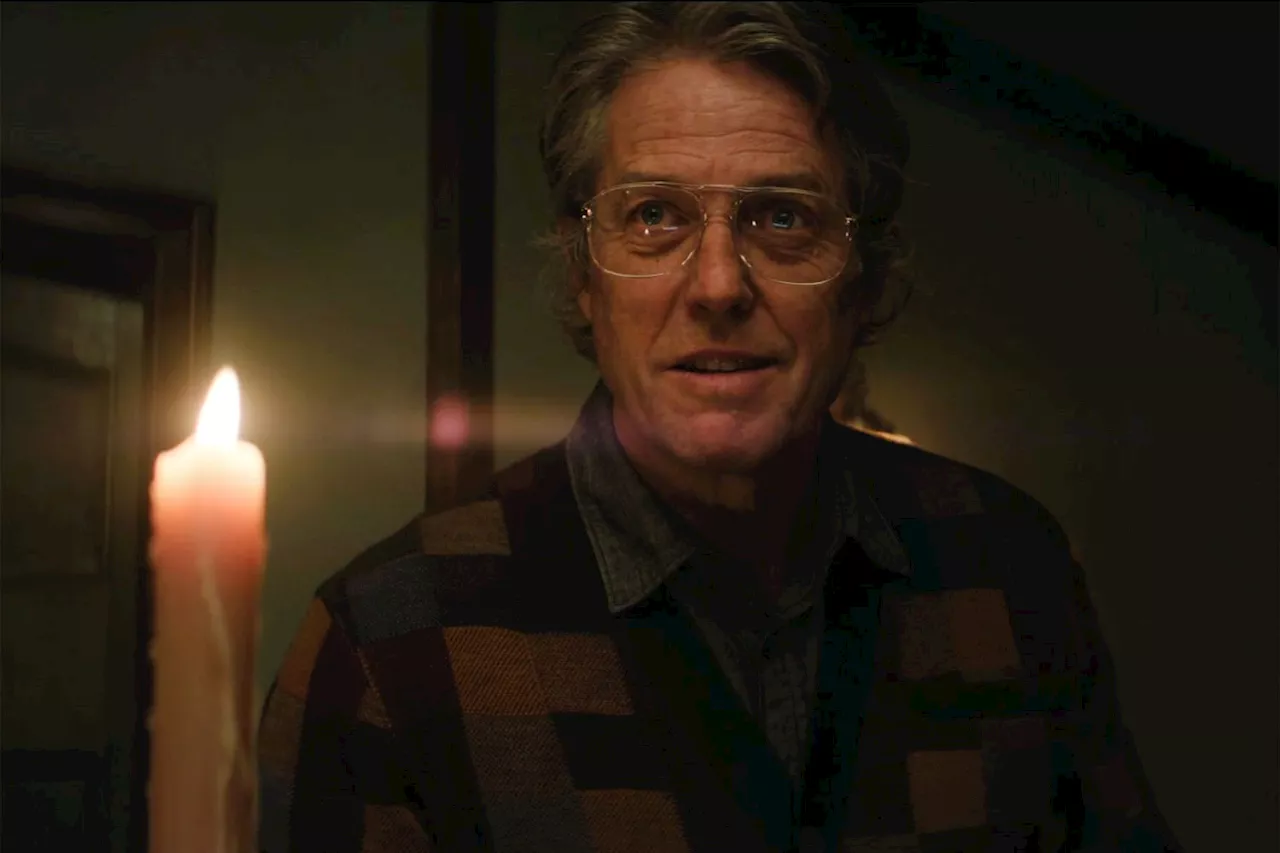 Hugh Grant bedevils in Heretic, a theological debate wrapped in horror trappings