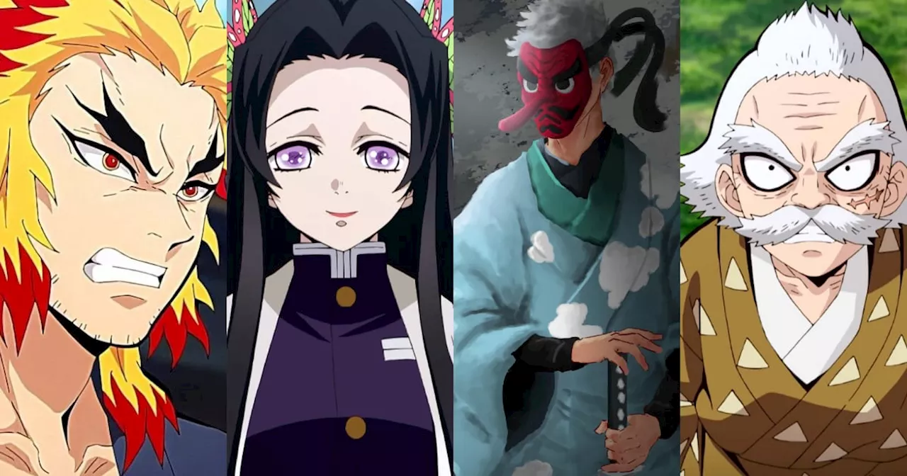 Demon Slayer Kimetsu No Yaiba: Estos son los viejos pilares que lucharon contra demonios y hoy están retirados