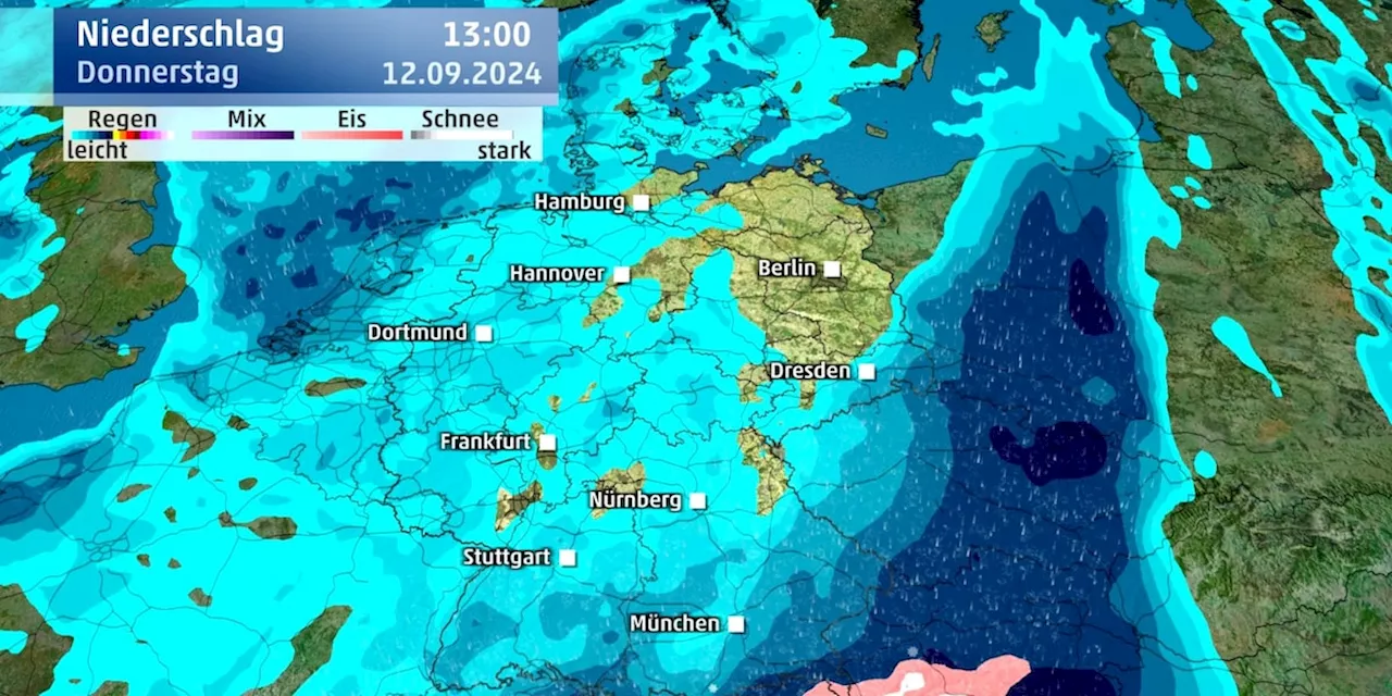 Dauerregen und Gewitter: Wetterumschwung trifft Teile Deutschlands heftig