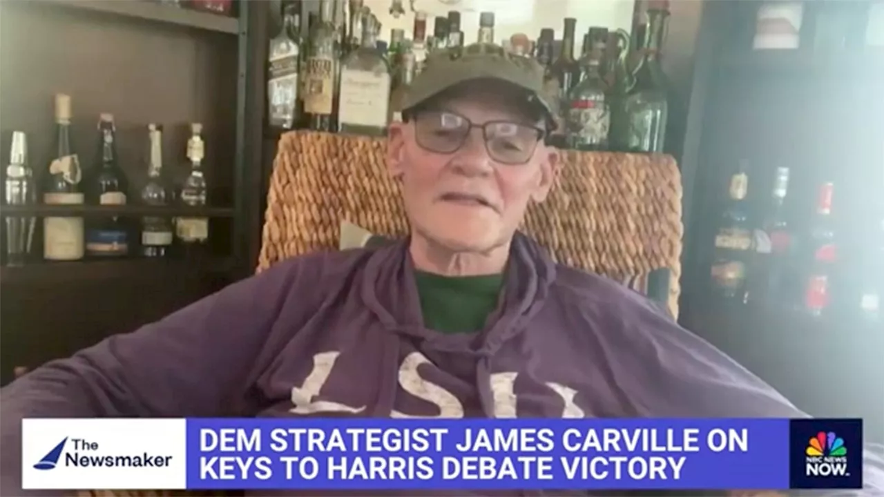 James Carville confident Harris will win debate against Trump: He’s ‘walking into a giant trap’