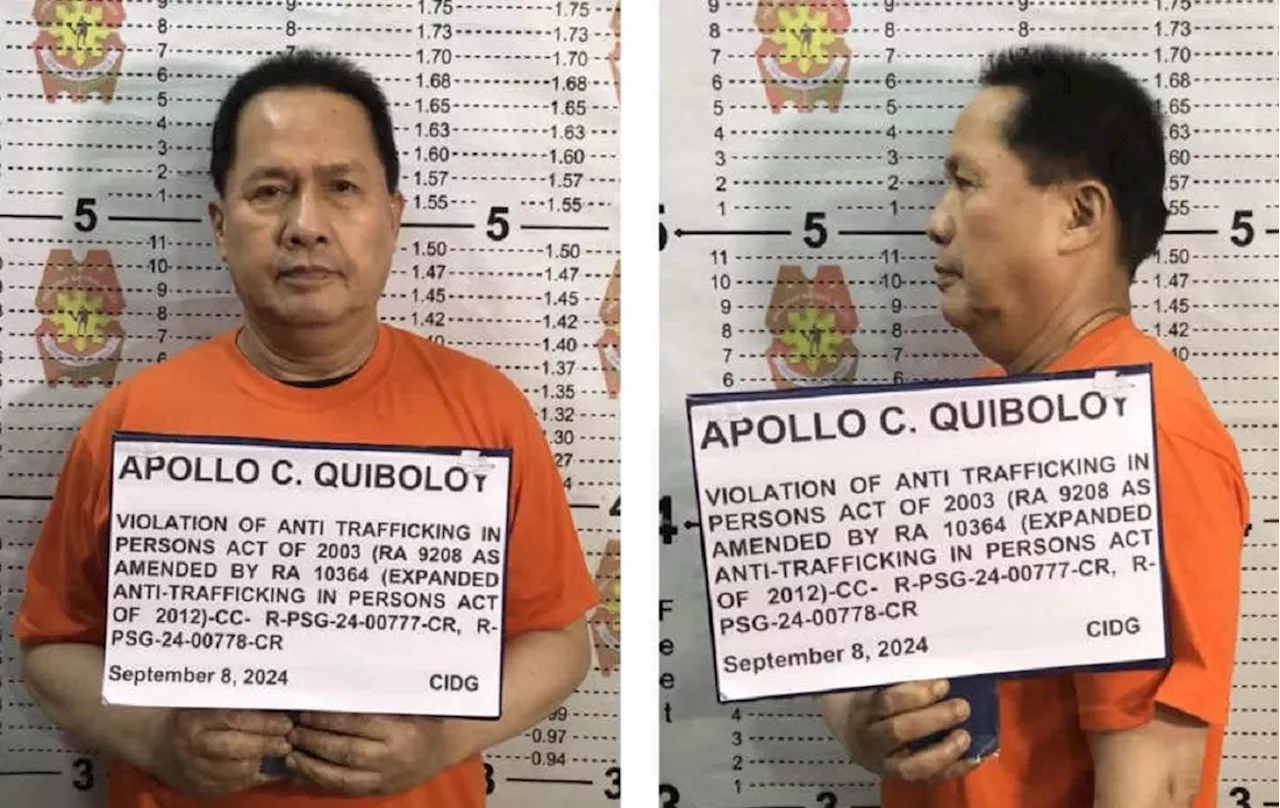 DND files opposition before Pasig court vs. Quiboloy transfer to AFP custody