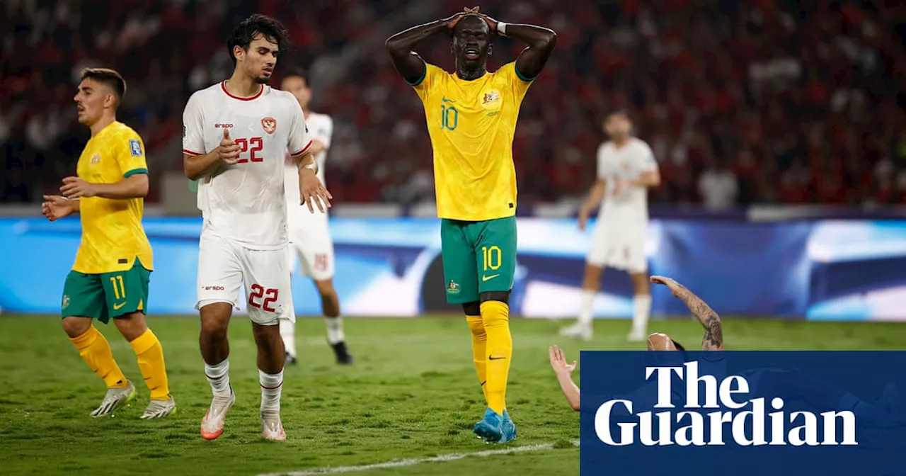 Socceroos held to goalless draw with Indonesia in hefty blow to World Cup hopes