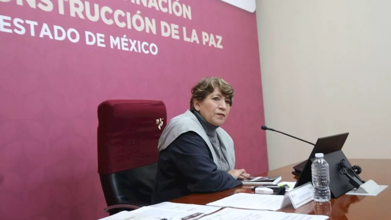 Delfina Gómez logra tendencia a la baja de delitos de alto impacto en Estado de México