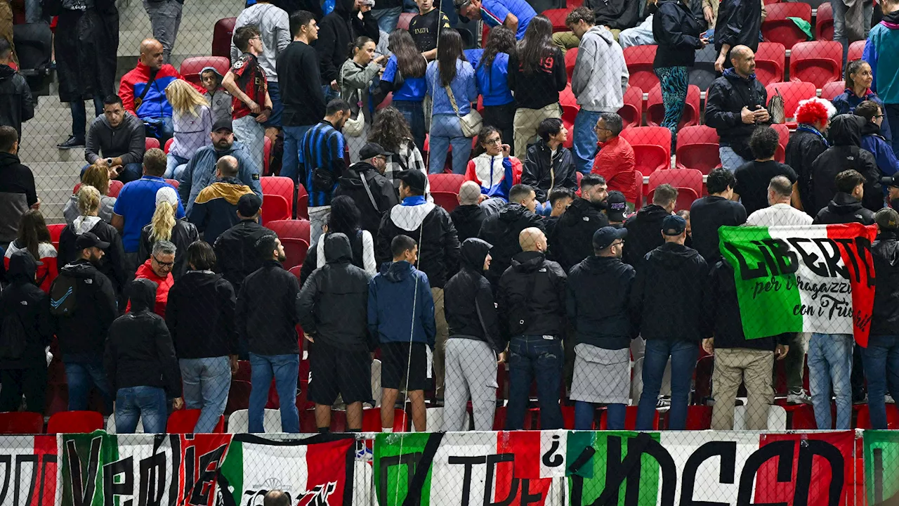 Bei Nations-League-Partie - Italien-Fans protestieren während israelischer Hymne