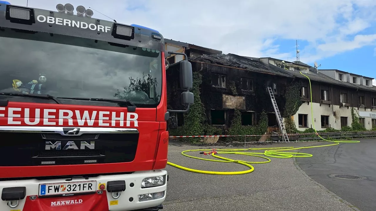 'Gut, dass keiner tot ist' – Schock nach Asylheim-Brand