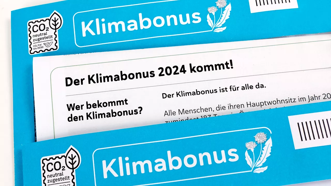 Noch kein Klimabonus? Das kannst du jetzt machen