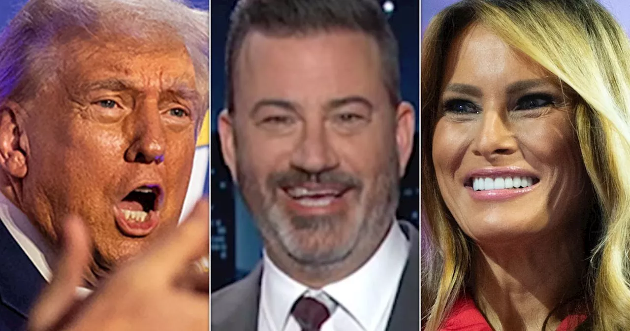 'Just Kidding!': Jimmy Kimmel Hits Trump With Scathing Reminder About Melania