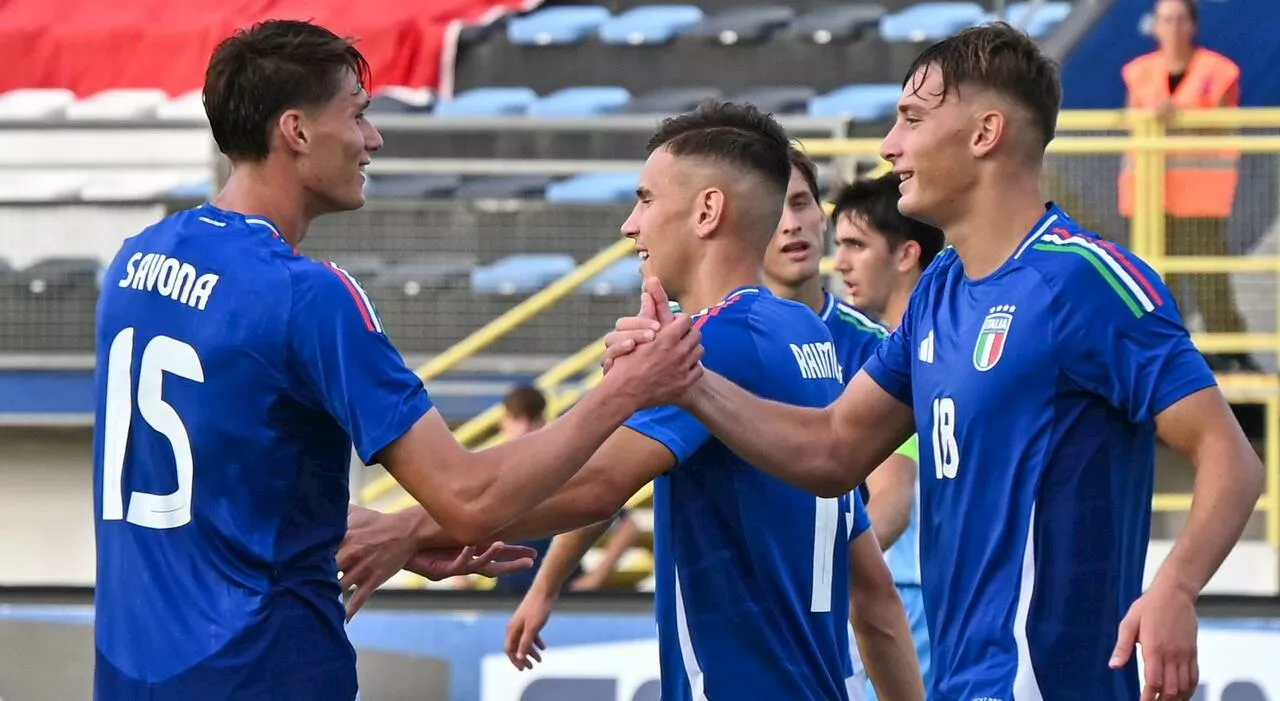 Italia Under 21, show di Baldanzi: tripletta del romanista e gli azzurrini travolgono la Norvegia