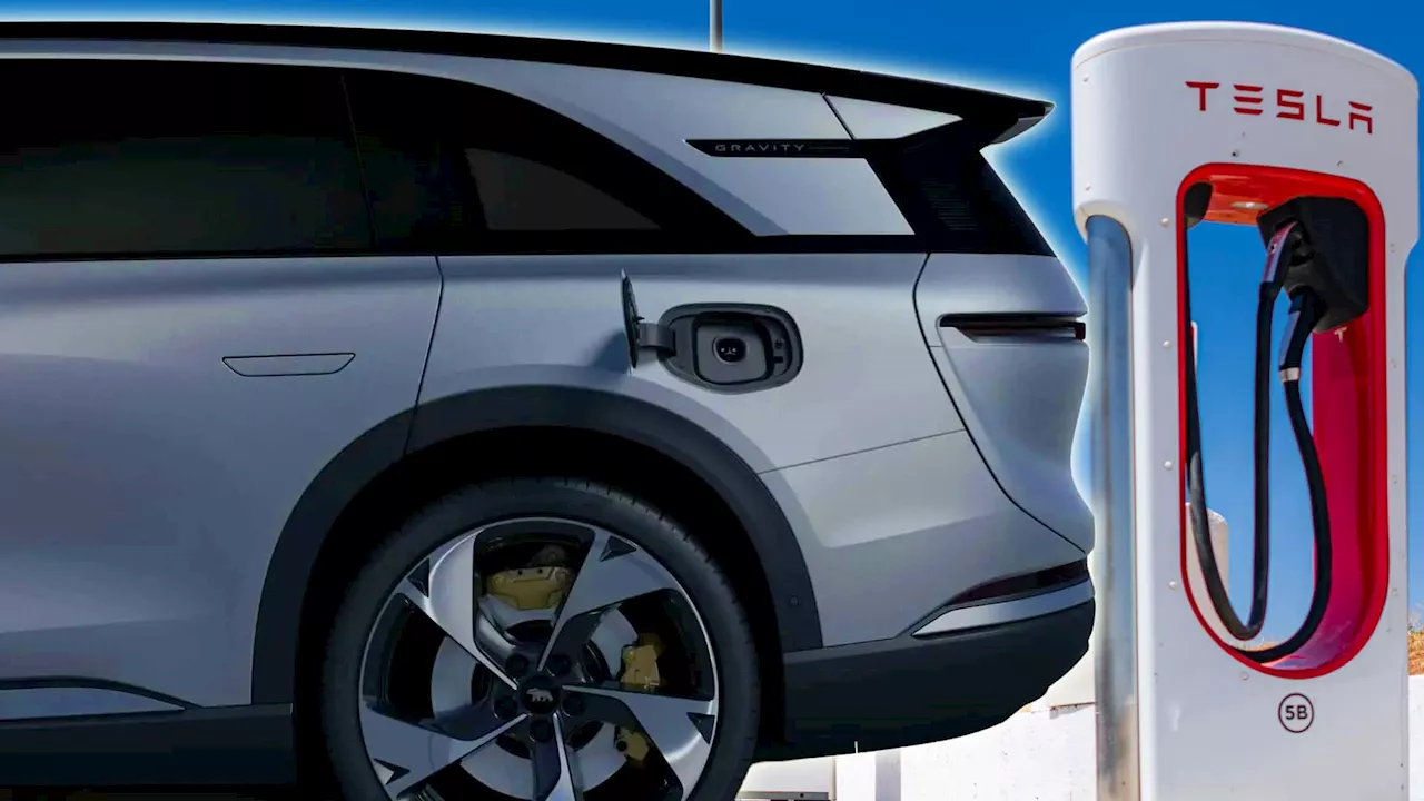 Lucid Gravity SUV Will Get Tesla's NACS Charging Port