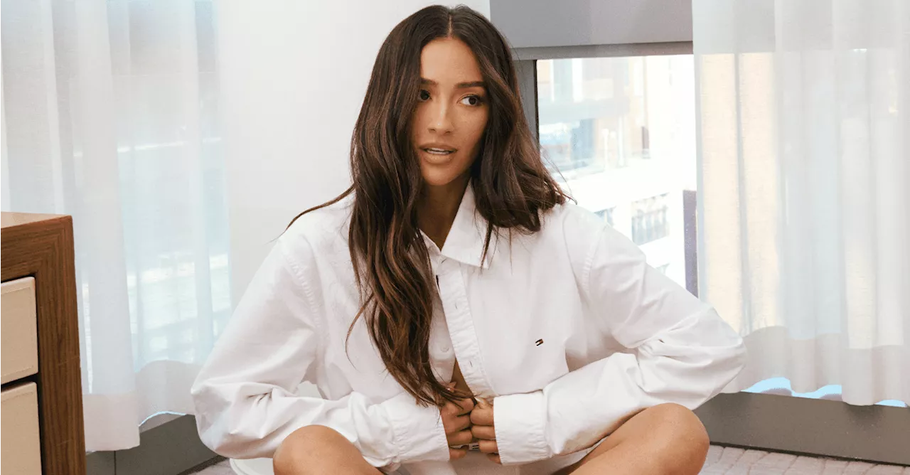 Get Ready With Shay Mitchell For Tommy Hilfiger's Spring-Summer 2025 Show