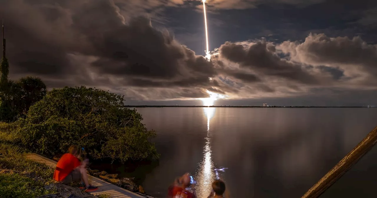 SpaceX launches billionaire's private crew on milestone spacewalk mission