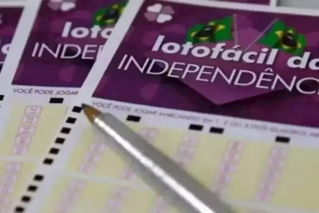 Lotofácil da Independência, com prêmio de R$ 202,5 milhões, sai para 86 apostas