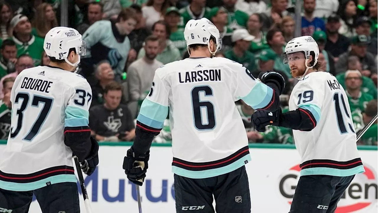 Kraken sign defenseman Adam Larsson to 4-year extension worth $5.25 million per year