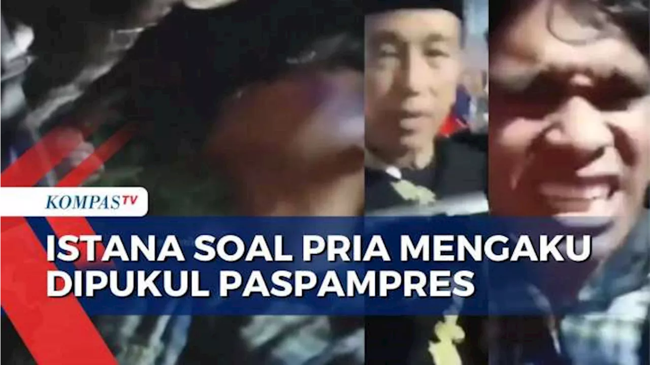 Pria Mengaku Dipukul Usai Swafoto Presiden Jokowi, Istana: Tak Ada Pemukulan Oleh Paspampres