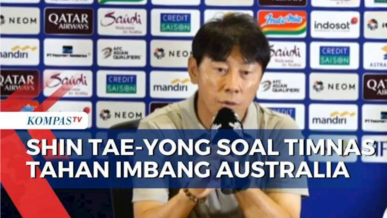 Timnas Garuda Raih 2 Hasil Imbang Lawan Tim Langganan Piala Dunia, Shin Tae-yong Puas