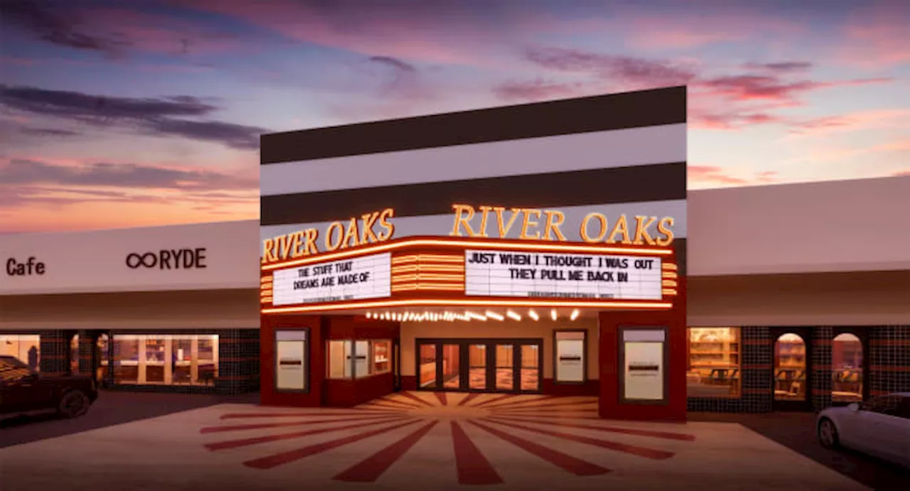 Historic River Oaks Theater to host grand reopening with first screening tickets going fast!